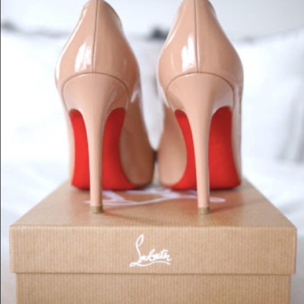 Christian Louboutin Pigalle Pumps 100mm heels - Picture 3 of 5